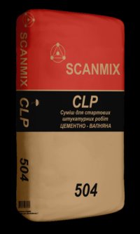 Scanmix CLP 504 Штукатурка (25кг) 1636580243 фото