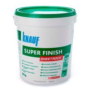 Шпаклівка Knauf Sheetrock Super Finish 28 кг 64848 фото