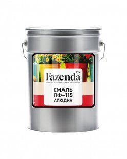 Эмаль алкидная ПФ-115 ТМ FAZENDA 50кг Промтара (Белый) 35689 фото