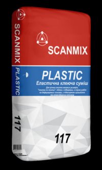 Scanmix PLASTIC 117 Клей для плитки (25кг) 1636591057 фото