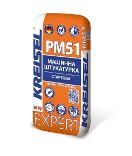 Штукатурка Kreisel EXPERT PM 51 цементно-известковая машинного нанесения 25 кг 58907 фото