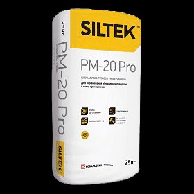 SILTEK PM-20 Штукатурка гіпсова універсальна 25кг 1657960158 фото